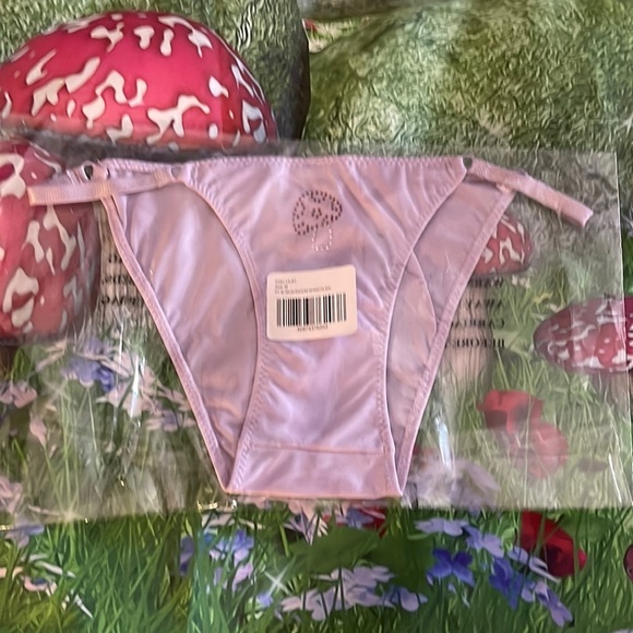 Mushroom Rhinestone Bikini Panties, Multiple Sizes, NWOT, For Bundle Purchases - Picture 7 of 8